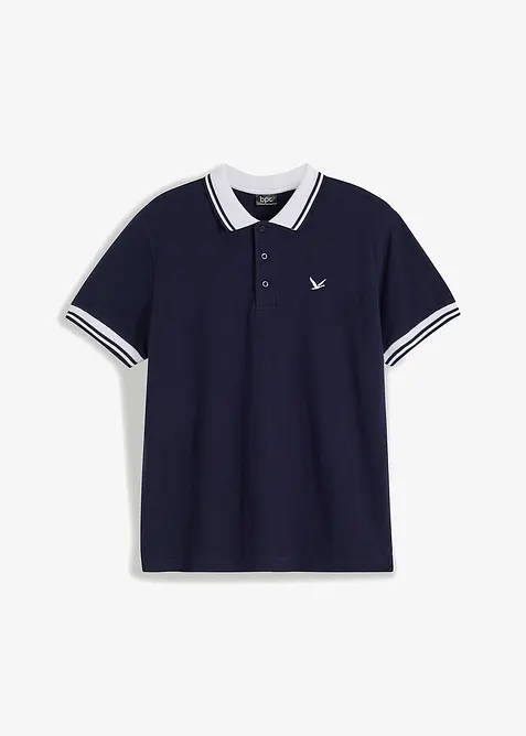 Polo en maille piquée 100% coton, bonprix