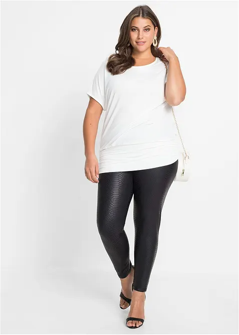 T-shirt doux en viscose extensible, bonprix