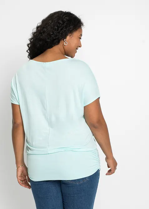 T-shirt doux en viscose extensible, bonprix