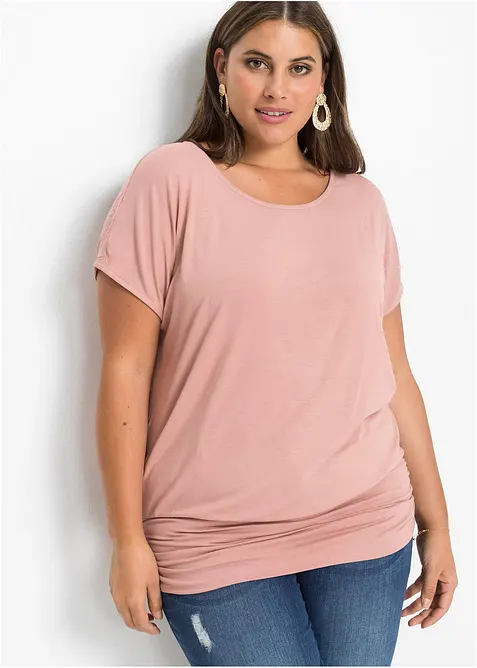 T-shirt doux en viscose extensible, bonprix