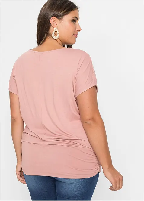 T-shirt doux en viscose extensible, bonprix