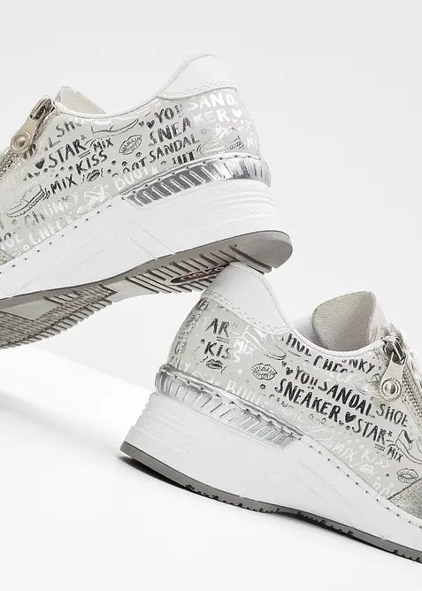 Rieker Komfort-Sneaker mit gepolsterter Innensohle, Rieker