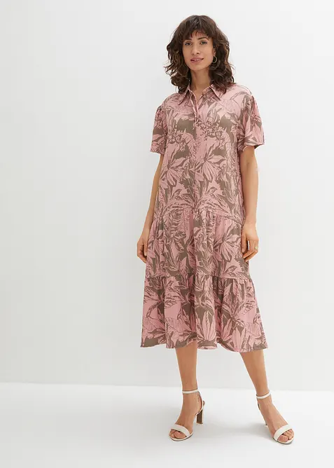 Robe polo en jersey, bonprix