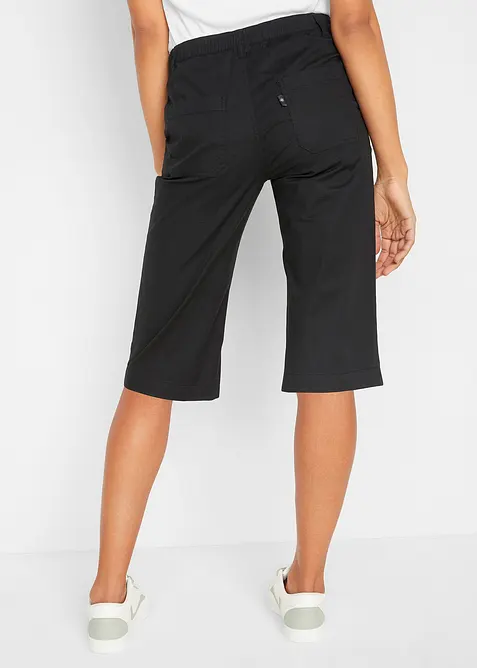 Long-Bermuda mit elastischem Bund, bonprix