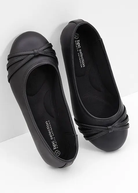 Komfort-Ballerinas in bequemer Weite, bonprix