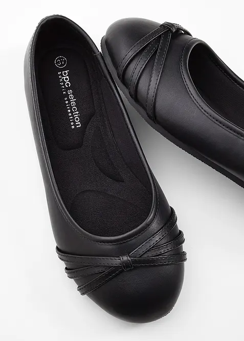 Komfort-Ballerinas in bequemer Weite, bonprix