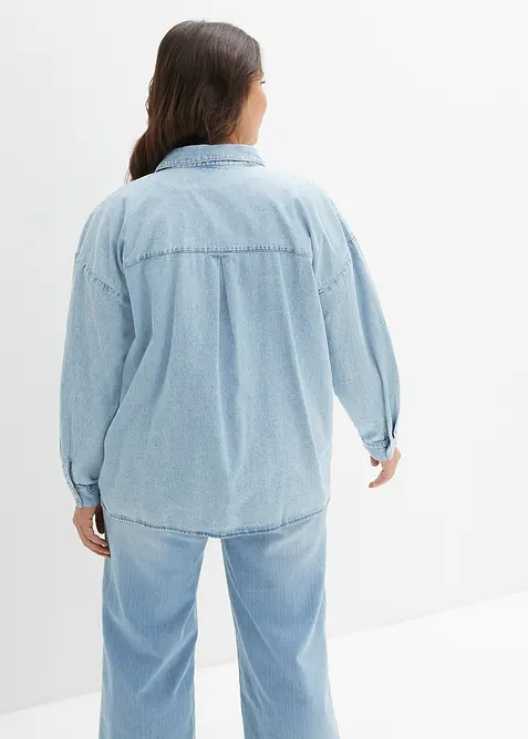 Chemise en jean oversize, bonprix