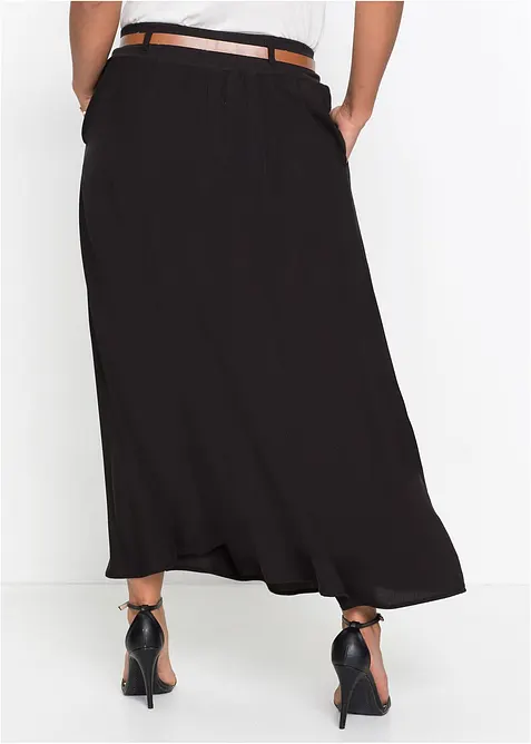 Jupe longue en viscose fluide (ens. 2 pces), bonprix