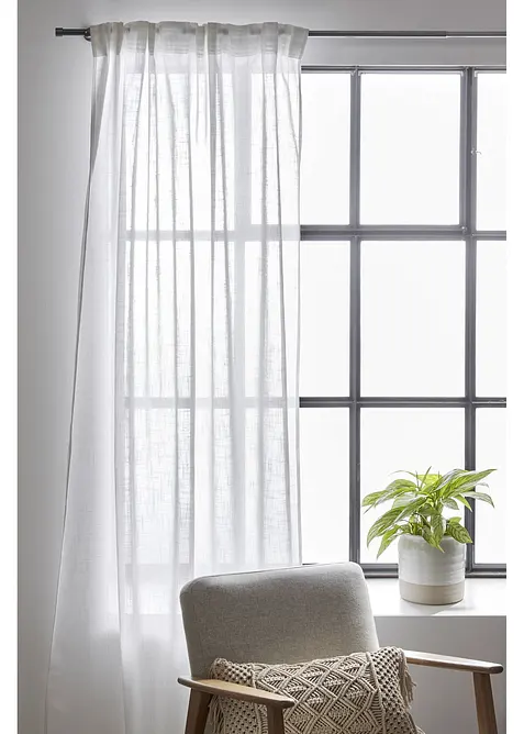 Tringle à rideaux extensible pour montage mur ou plafond, bonprix