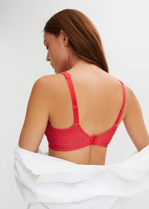 Lot de 2 soutiens-gorge à armatures et dentelle, bonprix