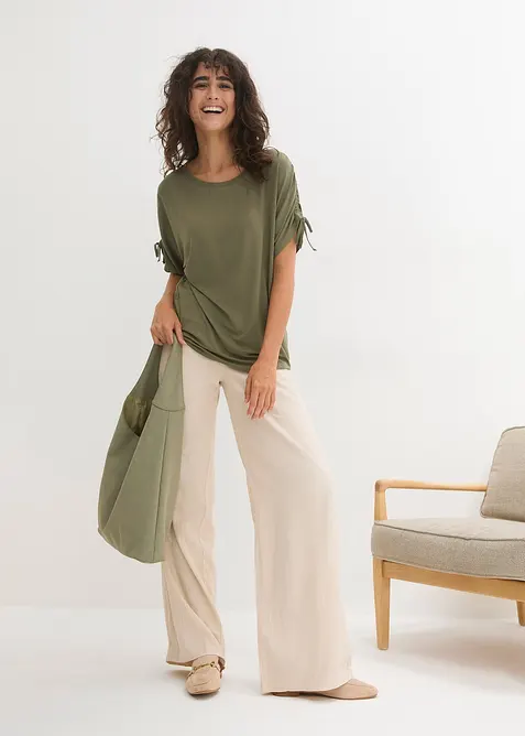 Shirt aus fließender Viskose, bonprix