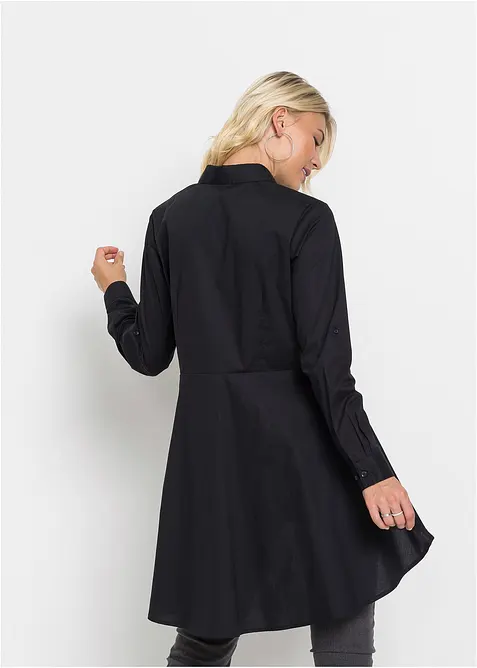 Longbluse mit Volant, bonprix