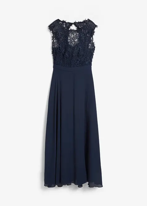 Maxikleid mit Spitze, bonprix