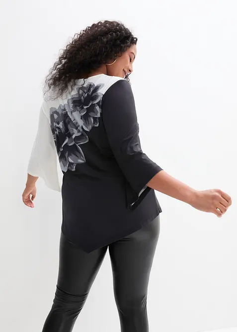 Shirt-Tunika mit Druck, bonprix