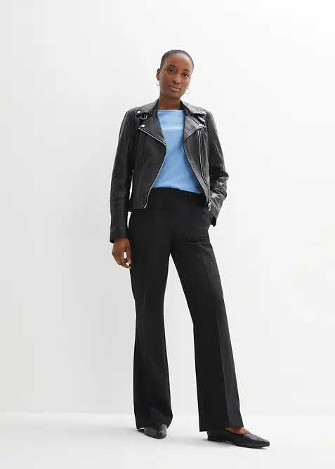 Bikerjacke aus Nappaleder, bonprix