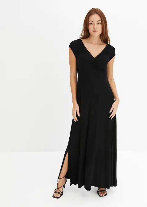 Robe longue en viscose mélangée, bonprix