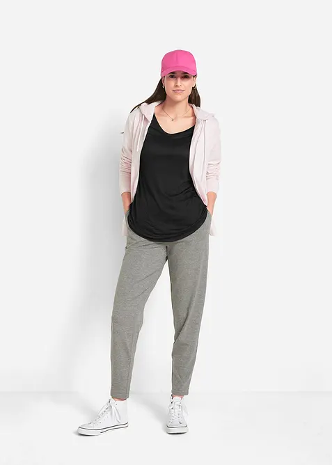 Longshirt aus softer Viskose, 2er-Pack, bonprix