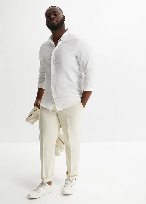 Costume 2 pièces en lin mélangé, regular, bonprix