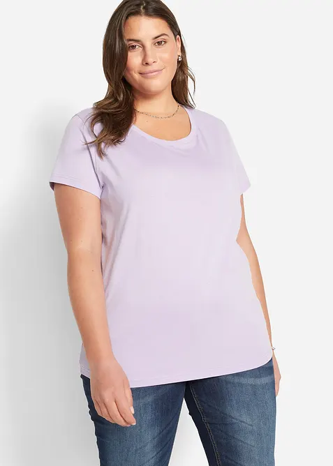 Rundhals-Shirt  (5er-Pack), bonprix