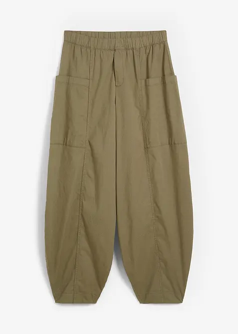 Twillhose aus elastischem Baumwoll-Mix, bonprix