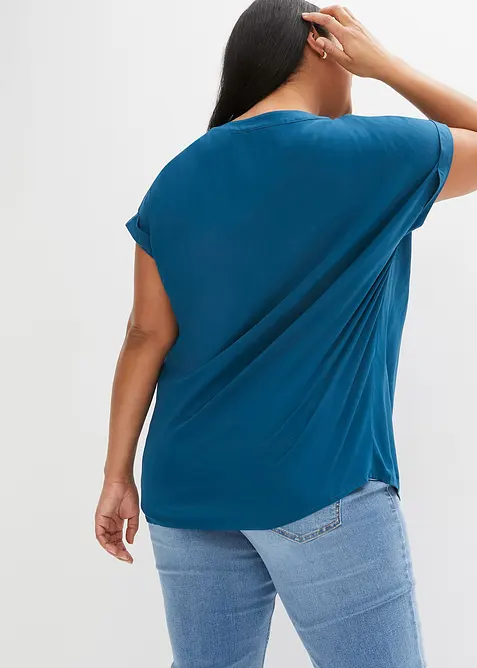 Tunikabluse aus reiner Viskose, bonprix