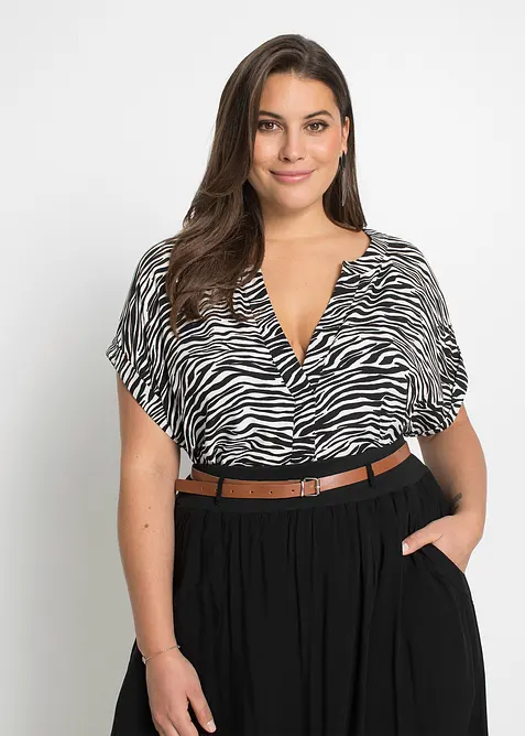 Blouse 100% viscose, bonprix