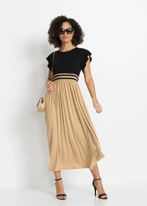 Robe en jersey viscose, bonprix