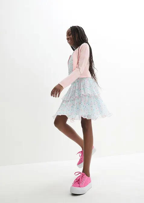 Boléro festif en maille pour fille, bonprix