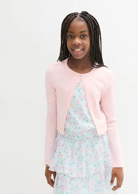 Boléro festif en maille pour fille, bonprix