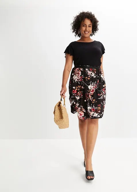 Jerseykleid aus Viskose-Mix, bonprix