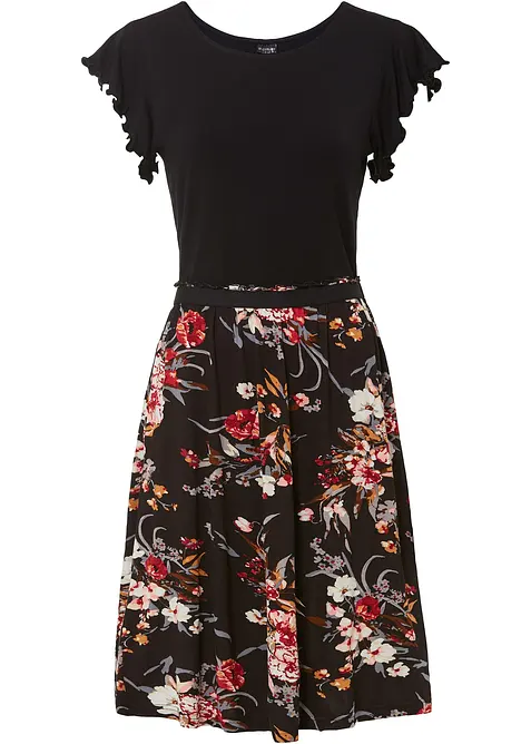 Jerseykleid aus Viskose-Mix, bonprix