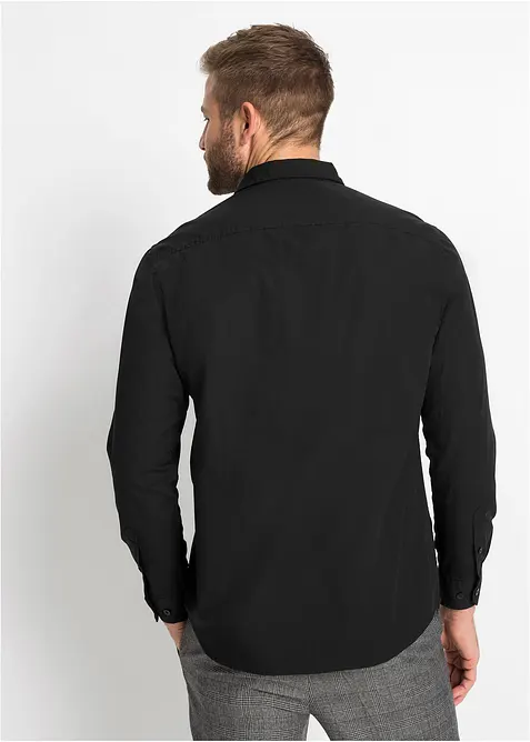 Chemise manches longues 100% coton, bonprix