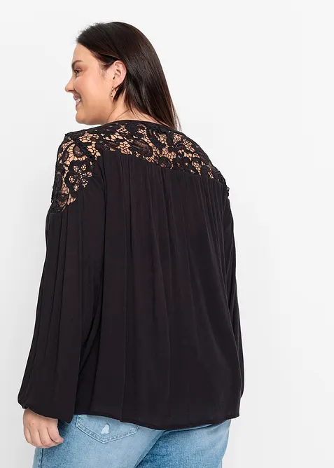 Tunika aus fließender Viskose, bonprix