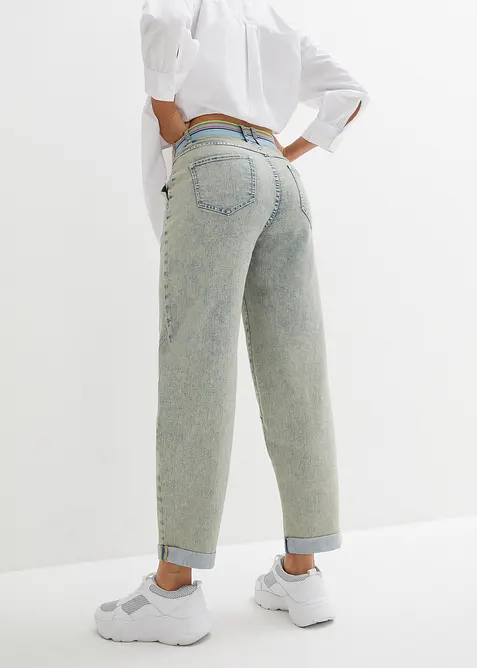 Boyfriend-Jeans mit Vintagewaschung, bonprix
