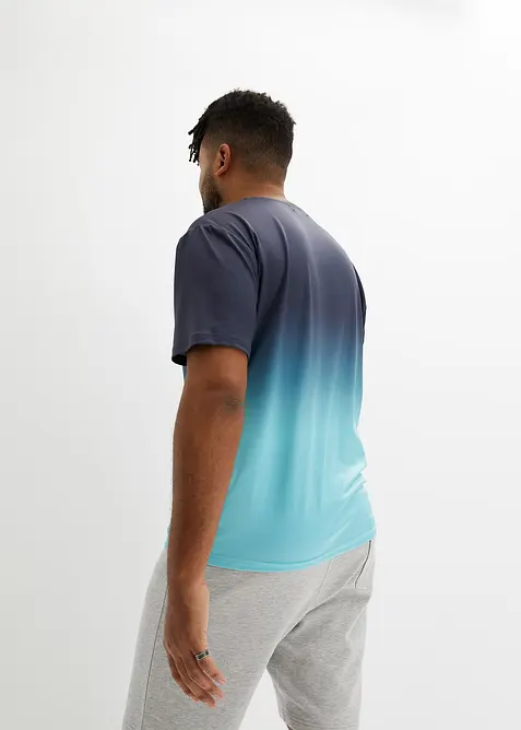 T-shirt technique avec imprimé en dégradé, bonprix