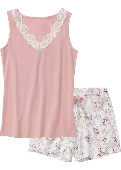 Shorty mit feiner Spitze, bonprix