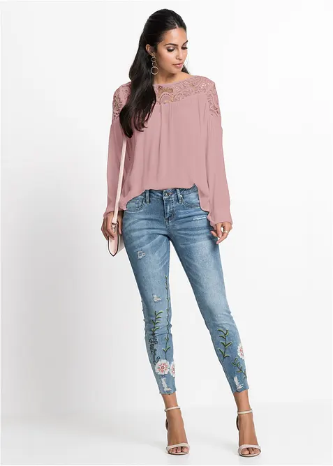 Tunika aus fließender Viskose, bonprix