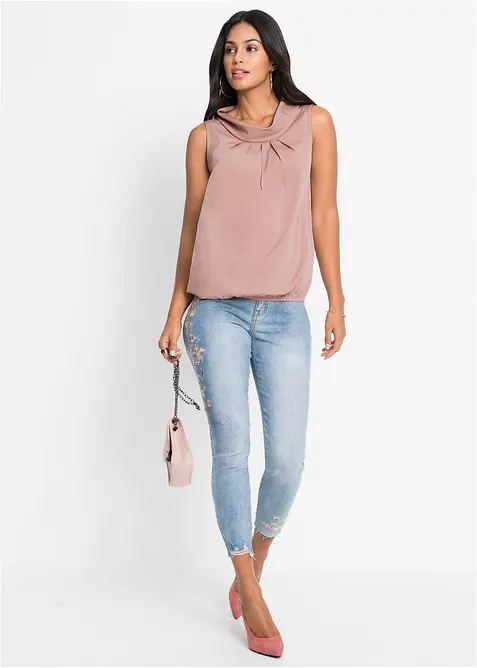 Blouse sans manches, bonprix