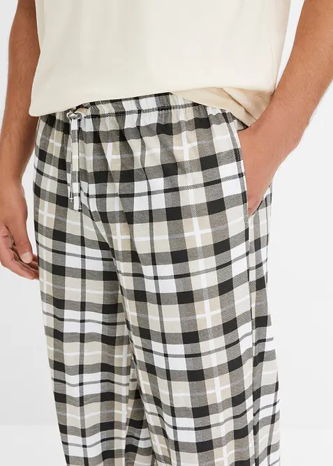 Pyjama aus Bio-Baumwolle mit kurzen &Auml;rmeln, bonprix