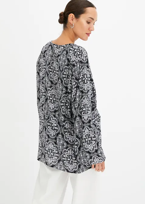 Blouse texturée, bonprix