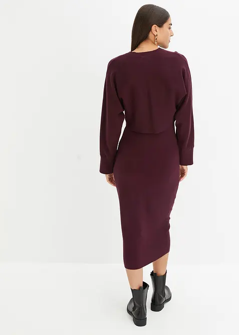 Gestricktes Kleiderset (2-tlg. Set), bonprix