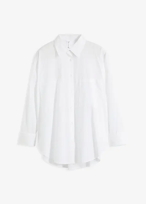 Chemisier oversize 100 % coton, bonprix