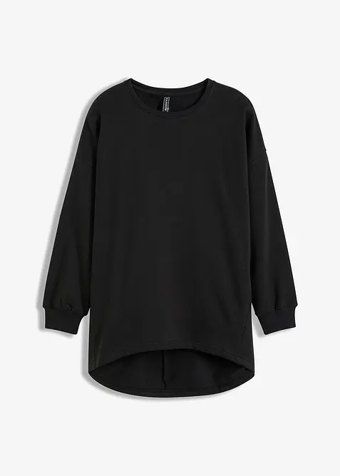 Oversize-Sweatshirt aus reiner Baumwolle, bonprix