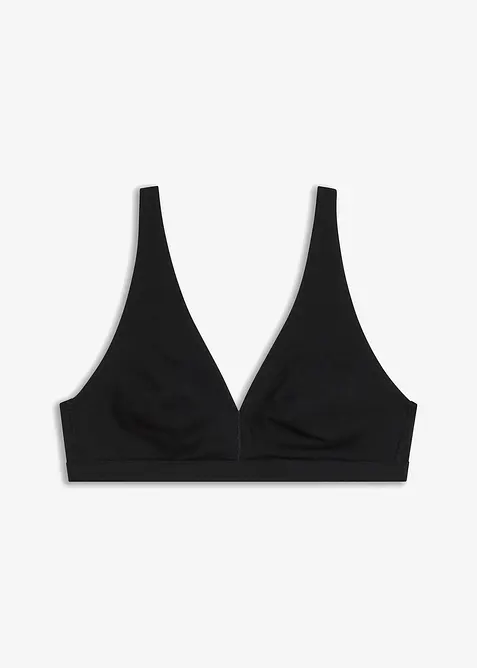 Bralette ohne B&uuml;gel mit Bio-Baumwolle, bonprix