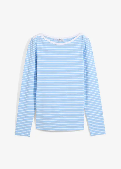 Langarmshirt mit reiner Bio-Baumwolle, bonprix