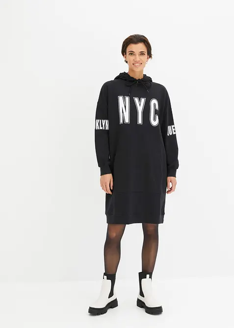 Sweatkleid aus reiner Bio-Baumwolle, bonprix