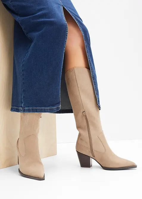 Cowboy-Stiefel mit Stickerei, bonprix