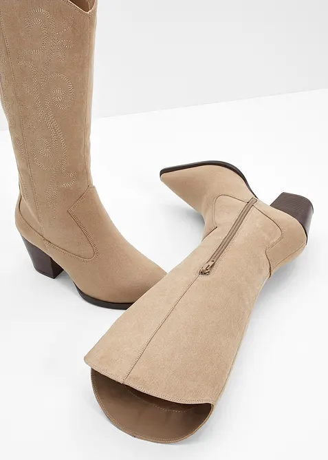 Cowboy-Stiefel mit Stickerei, bonprix