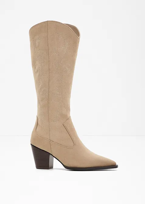 Cowboy-Stiefel mit Stickerei, bonprix