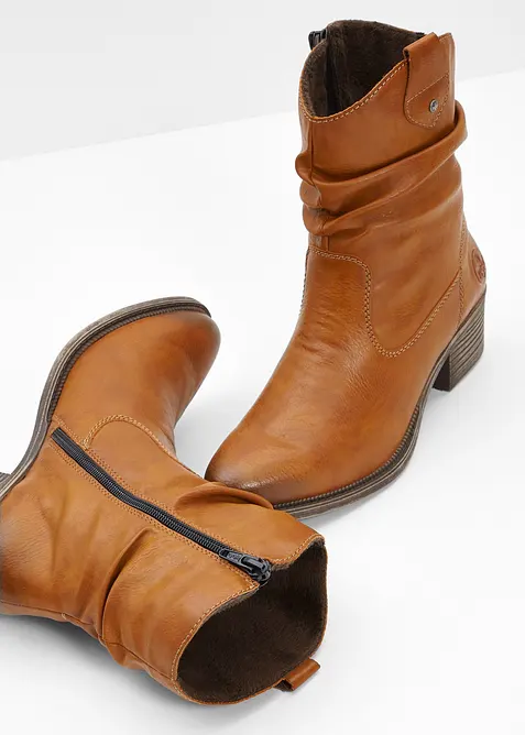 Bottines cowboy Rieker fourr&eacute;es et confortables, Rieker